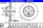 ATE 24.0130-0173.1 24.0130-0173.1 Диск торм. пер. 5 (E60, E61), 6 (E63)