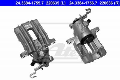 ATE 24.3384-1756.7 тормозной суппорт на SKODA OCTAVIA Combi (1Z5)