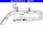ATE 24.3727-0171.2 трос, стояночная тормозная система на AUDI A6 Avant (4B5, C5)
