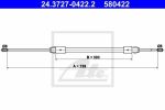 ATE 24.3727-0422.2 Трос руч.тормоза прав.Mercedes A140-A170 W168 739мм