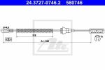 ATE 24.3727-0746.2 трос, стояночная тормозная система на OPEL ASTRA H (L48)