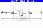ATE 24.3727-1005.2 трос, стояночная тормозная система на RENAULT SUPER 5 (B/C40_)