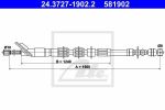 ATE 24.3727-1902.2 трос, стояночная тормозная система на TOYOTA COROLLA (_E9_)