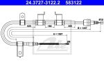 ATE 24.3727-3122.2 трос, стояночная тормозная система на HYUNDAI GETZ (TB)