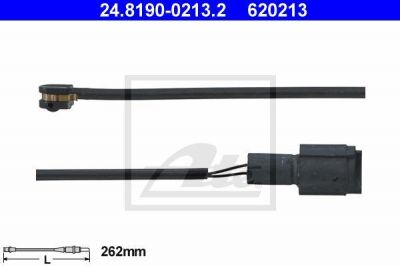 ATE 24.8190-0213.2 сигнализатор, износ тормозных колодок на 3 (E30)