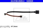 ATE 24.8190-0929.2 Датчик износа колодок Audi Q7, VW Touareg, Porsche