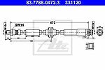 ATE 83.7788-0472.3 тормозной шланг на FORD KUGA I