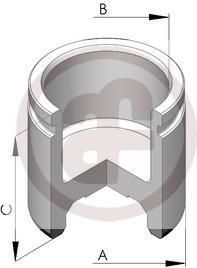 AUTOFREN SEINSA D025133 поршень, корпус скобы тормоза на VW POLO CLASSIC (6KV2)