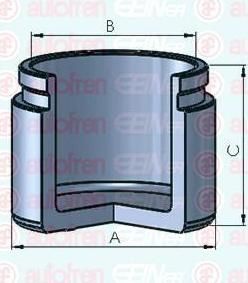 AUTOFREN SEINSA D025239 поршень, корпус скобы тормоза на NISSAN X-TRAIL (T31)