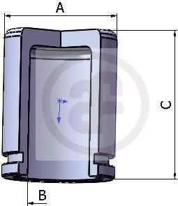 AUTOFREN SEINSA D025280 поршень, корпус скобы тормоза на FIAT DUCATO фургон (244)