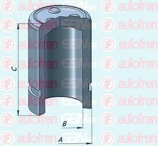 AUTOFREN SEINSA D025292 поршень, корпус скобы тормоза на TOYOTA YARIS VERSO (_NLP2_, _NCP2_)