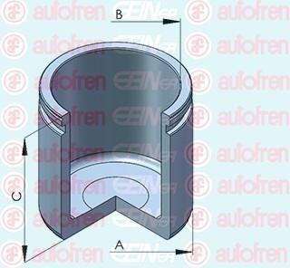 AUTOFREN SEINSA D025299 поршень, корпус скобы тормоза на MERCEDES-BENZ C-CLASS (W202)