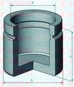 AUTOFREN SEINSA D025327 поршень, корпус скобы тормоза на OPEL VECTRA C GTS