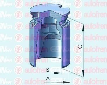 AUTOFREN SEINSA D025363 поршень, корпус скобы тормоза на FIAT GRANDE PUNTO (199)