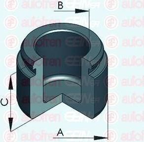 AUTOFREN SEINSA D025366 поршень, корпус скобы тормоза на VW TOUAREG (7LA, 7L6, 7L7)