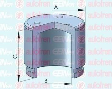 AUTOFREN SEINSA D025381 поршень, корпус скобы тормоза на TOYOTA LAND CRUISER 100 (FZJ1_, UZJ1_)