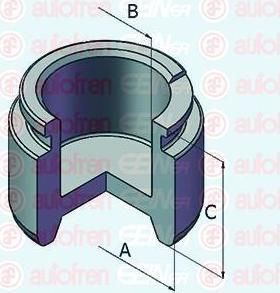 AUTOFREN SEINSA D025391 поршень, корпус скобы тормоза на VOLVO 740 Kombi (745)