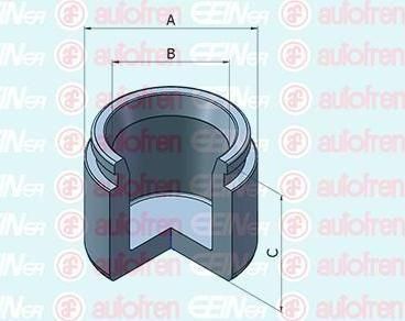 AUTOFREN SEINSA D025446 поршень, корпус скобы тормоза на MITSUBISHI GALANT III (E1_A)