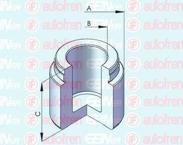 AUTOFREN SEINSA D025485 поршень, корпус скобы тормоза на MERCEDES-BENZ CLS (C219)