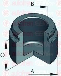 AUTOFREN SEINSA D025503 поршень, корпус скобы тормоза на RENAULT MEGANE II (BM0/1_, CM0/1_)