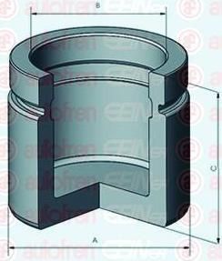 AUTOFREN SEINSA D025591 поршень, корпус скобы тормоза на AUDI A4 Allroad (8KH, B8)