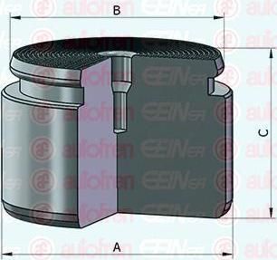 AUTOFREN SEINSA D025625 поршень, корпус скобы тормоза на VW TOUAREG (7P5)