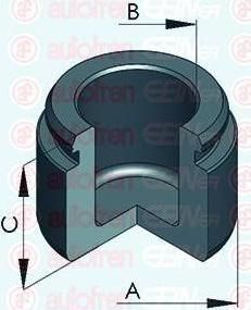 AUTOFREN SEINSA D025683 поршень, корпус скобы тормоза на PEUGEOT 406 купе (8C)