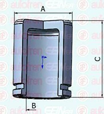 AUTOFREN SEINSA D025690 поршень, корпус скобы тормоза на OPEL INSIGNIA