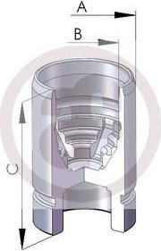 AUTOFREN SEINSA D02589 поршень, корпус скобы тормоза на MAZDA 323 C IV (BG)