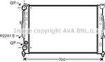 AVA Радиатор основной AD A4/A6 VW Skoda (8D0121251P, AIA2123)