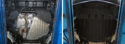 Автоброня 111.00101.1 111.00101.1 Защита картера + КПП + крепеж, Acura MDX 2014-2016, V - 3.5/Honda Pilot 2016-, V - 3.0