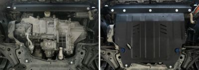 АвтоБРОНЯ Защита картера и КПП Ford Ecosport (2014-) 111018521 (111018521)