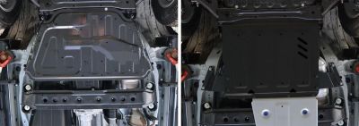 АвтоБРОНЯ Защита РК Mitsubishi Mitsubishi Pajero III-IV (99-) 111040115 (111040115)