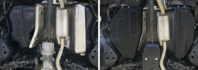 АвтоБРОНЯ Защита топливного бака Nissan Qashqai (14-)/X-Trail (15-) 111041491 (111041491)