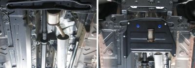 Автоброня 111.04725.1 111.04725.1 Защита кислородного датчика, Nissan Terrano 2016-, V - 1.6; 2.0; полный привод/Renault Duster 2015-,