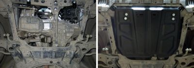 АВТОБРОНЯ Защита двигателя TOYOTA Corolla 07-/Auris 07-/Avensis 09- (111.05799.1, 111.05799.1)