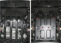 Автоброня 111.05851.1 111.05851.1 Защита картера + комплект крепежа, Volkswagen Amarok 2016-, V - 2.0TDI; 3.0TDI