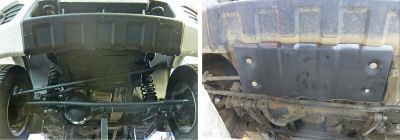 АвтоБРОНЯ Защита рулевых тяг UAZ Patriot (14-) 222063131 (222063131)