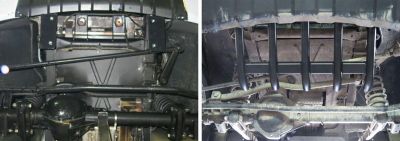 Автоброня 222.06321.1 222.06321.1 Защита рулевых тяг из трубы, UAZ Patriot 2016-, V - все/UAZ Patriot 2014-2016, V - все
