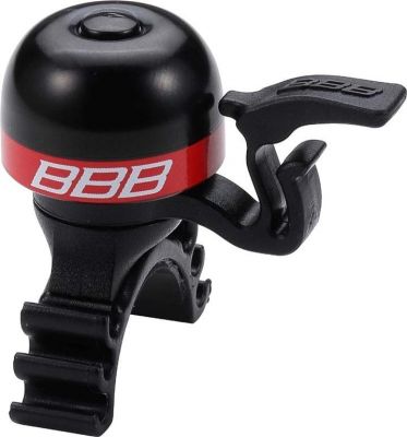 Звонок BBB MiniFit черный/красный (BBB-16) (б/р)