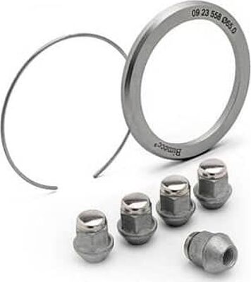 Монтажный комплект BBS 10015003: 5 гаек M12x1,25, кольцо 82/56,1 мм и стопор