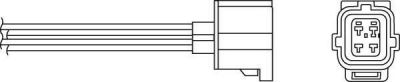 Beru OPH087 лямбда-зонд на SMART FORTWO купе (451)