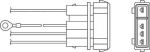 BERU Лямбда-зонд 4-х контактн. (490 мм.) (OZH009)