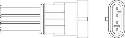 Beru OZH118 лямбда-зонд на FIAT BRAVA (182)