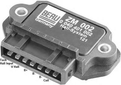 Beru ZM002 коммутатор, система зажигания на SAAB 9000