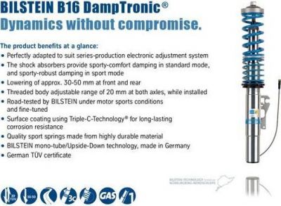 Bilstein Bil_007409 комплект ходовой части, пружины / амортизаторы на PORSCHE 911 (997)
