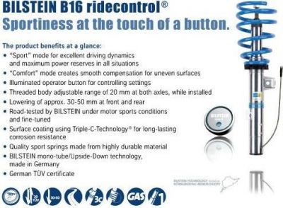 Bilstein Bil_023235 комплект ходовой части, пружины / амортизаторы на 3 (F30, F35, F80)