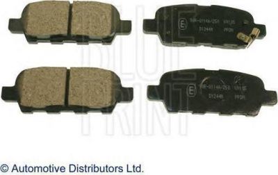 BLUE PRINT Колодки торм зад NISSAN MURANO/TEANA/X-TRAIL/QASHQAI/RENAULT KOLEOS (44060-AL585, ADN142113)
