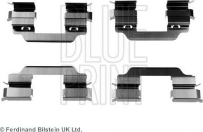 Blue Print ADN148601 комплектующие, колодки дискового тормоза на RENAULT CLIO II (BB0/1/2_, CB0/1/2_)