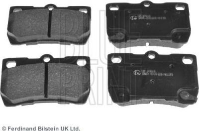 BLUE PRINT Комплект тормозных колодок, диско (ADT342156)